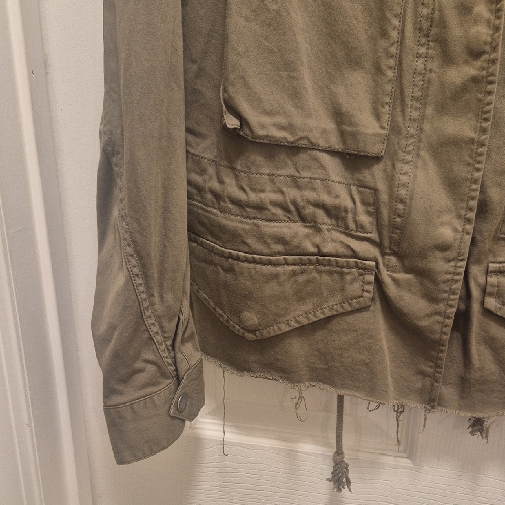 Diesel Dark Green Utility Jacket - Picture 4 of 9